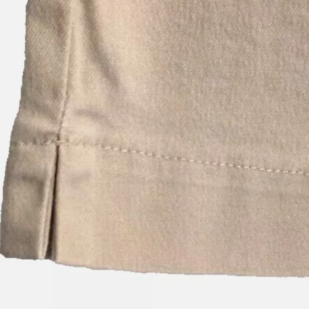 FDJ French Dressing Jeans Pedal Pusher Capri Sz 4 High Rise Khaki / Beige EUC - Picture 6 of 13